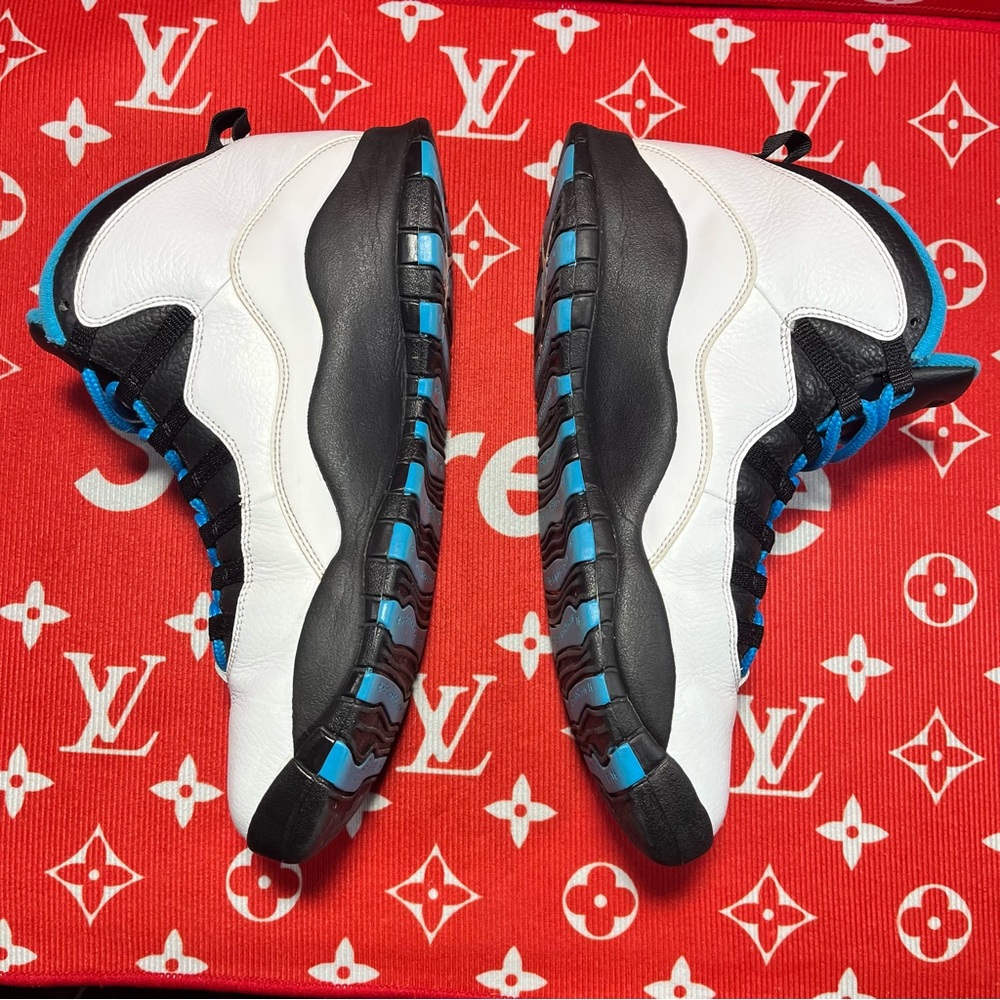 lightly used jordan 10 powder blue size 12